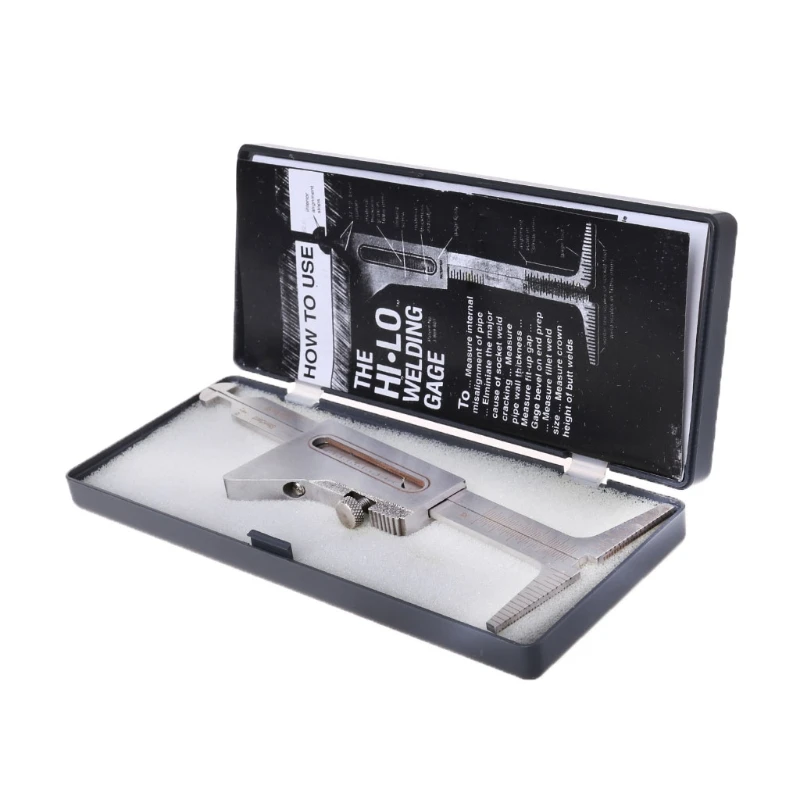 

Weld Seam Test Ulnar Inspection Ruler Gage Portable Welding Tools Measure