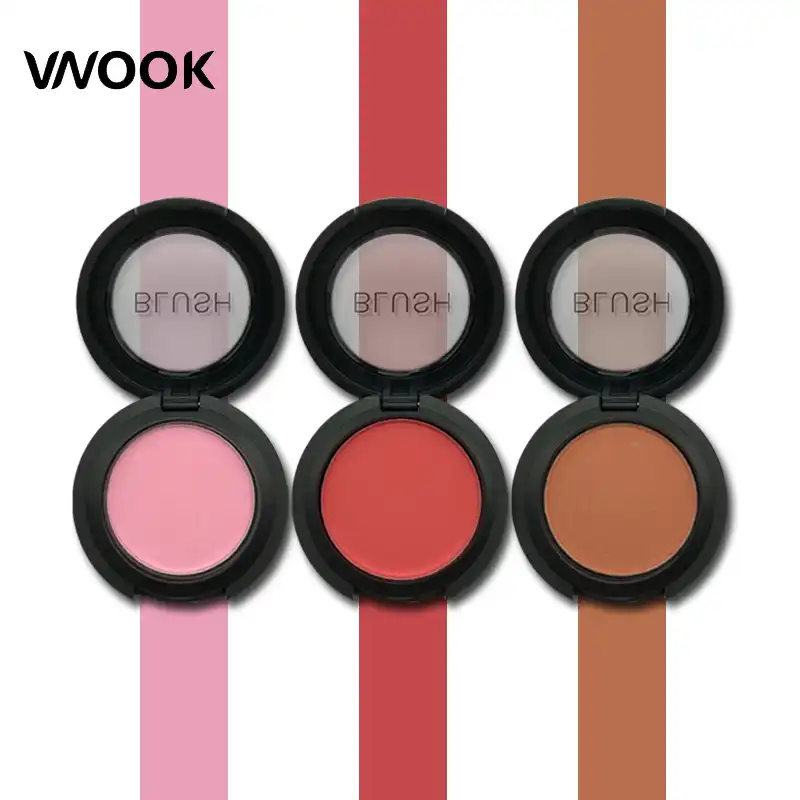 cream blush and contour