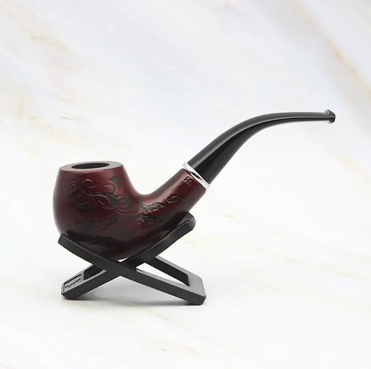 

Pipe carved wooden pipe solid wood pipe tobacco pipe