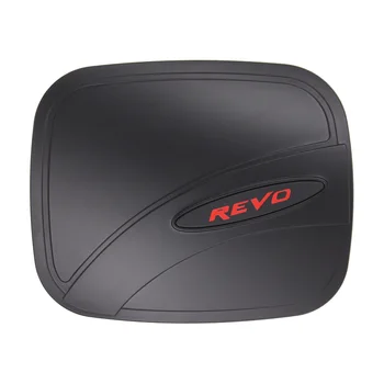 

For Toyota Hilux REVO 2015 Protection Exterior Fuel Tank Cover Car Matte Black Gas Cover Auto Accessory For Hilux REVO 2015-2017