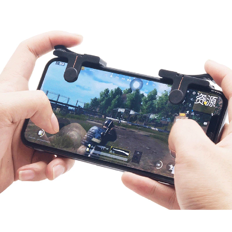 1 Pair L1R1 Shooter Controller For PUBG 4*1.3*2.5 Cm Universal Mobile Gaming Trigger Fire Button Handle