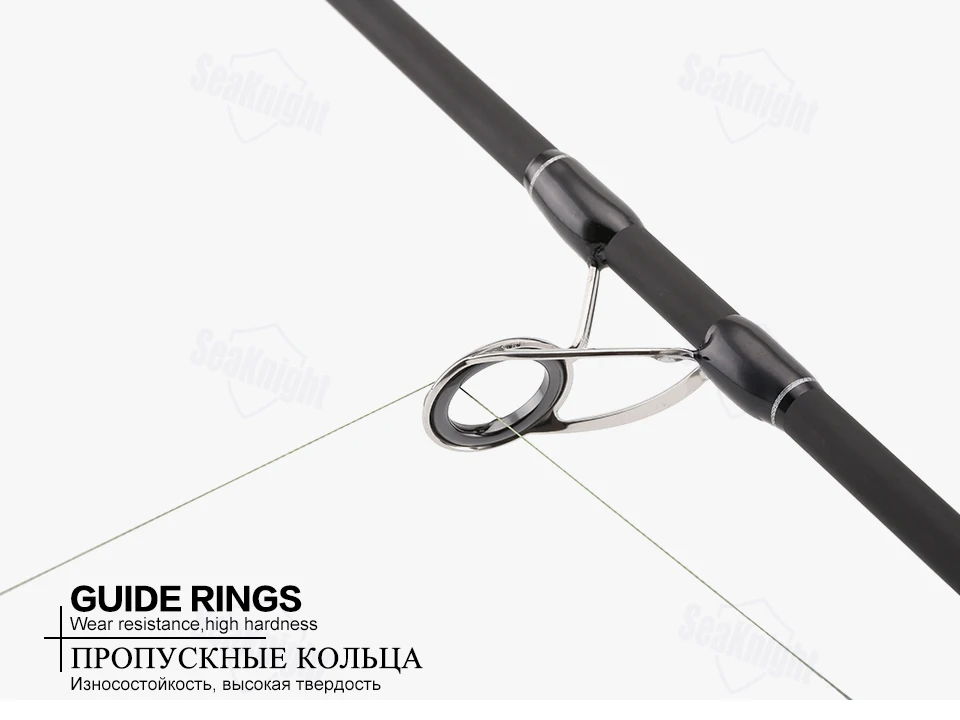Vara de Pesca Haste de Fiação Seaknight Yasha 2.4 2.7 Isca Fundição w. 10-30g 12-25lb 4 Seções Pólo 65cm Bolsa Tubo 704 m 2.1 28 Varas de pescar