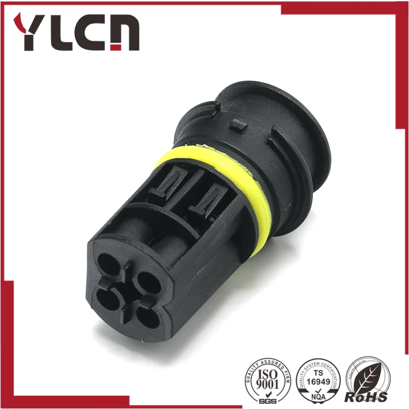 

Free shipping 4 pin Eustein lambda sensor Plug electric female waterproof connector