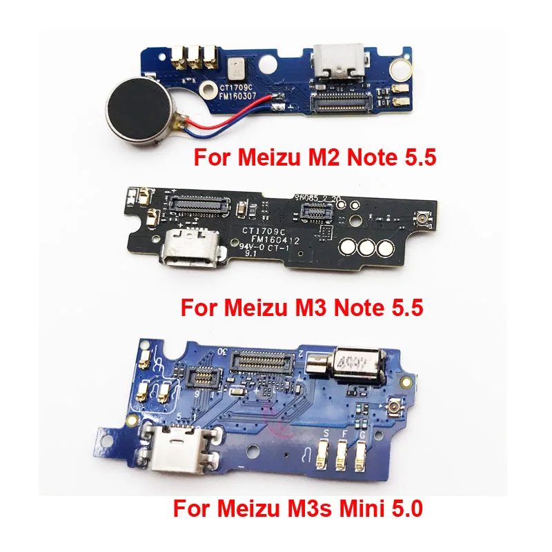 

New Micro USB Charging Dock Port Charger Connector Plug PCB Board Flex Ribbon For Meizu M2 Note M3 M3S M5 M5S Mini