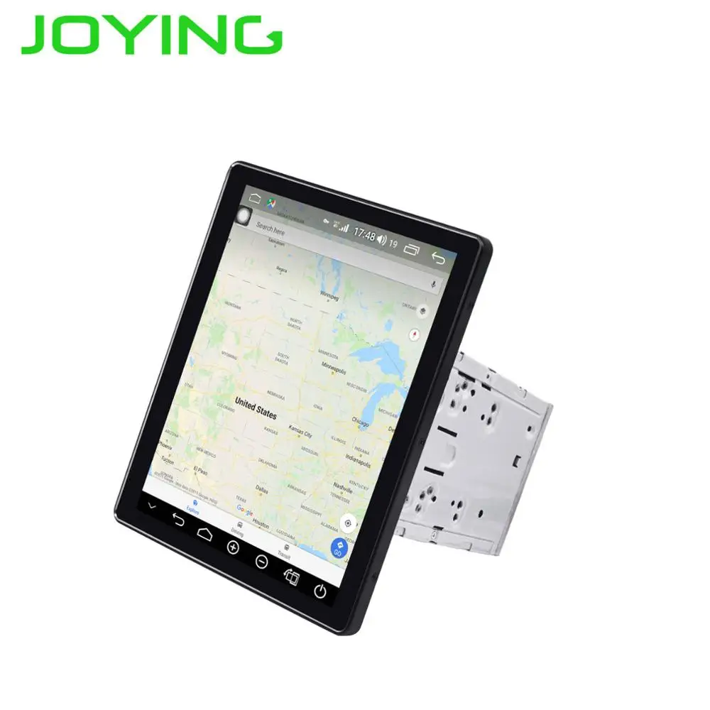 Flash Deal JOYING 9.7" Vertical Screen 4+64G ROM Android 8.1 Universal Car Stereo Display Bluetooth Multimedia 2 din Car Radio Head Unit 2