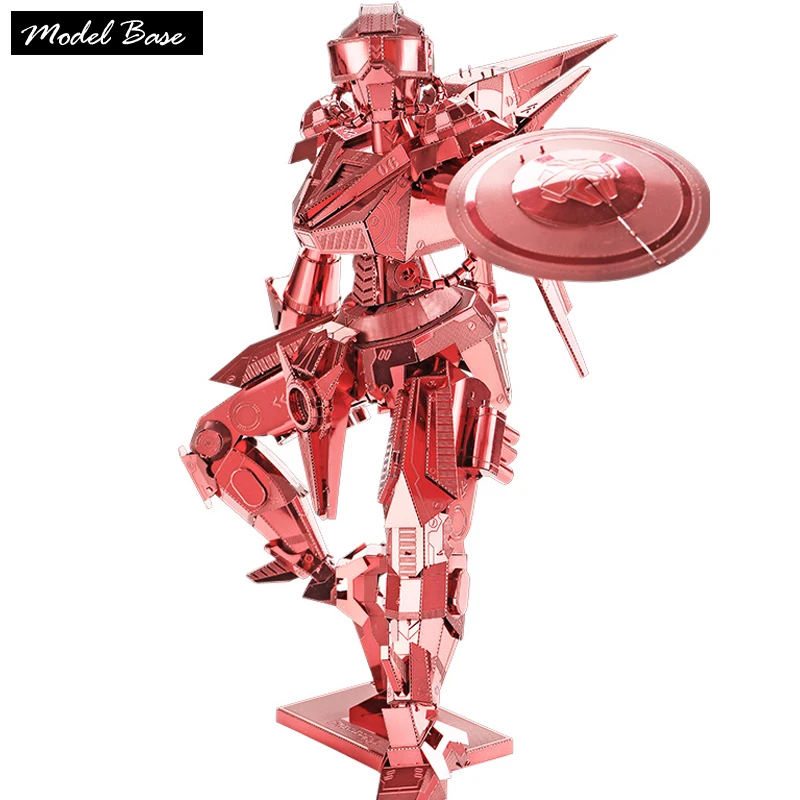 

Grownups 3D Puzzle Metal DIY Children Educational Games Assembled Teaser Model 3D Dimensional Jigsaw Puzzle Robot Training Men