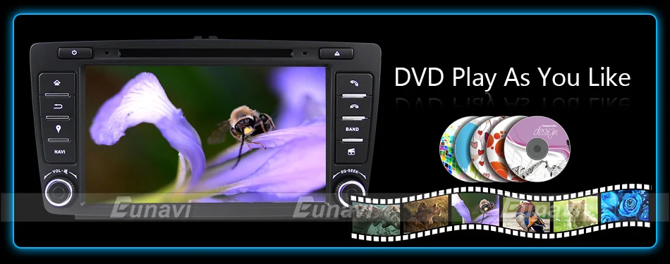 Cheap Eunavi 2 Din Car DVD GPS For Skoda Octavia 2012 2013 A 5 A5 Yeti Fabia Car Android 9.0 Quad Core RAM 2GB Stereo Radio Navigation 26