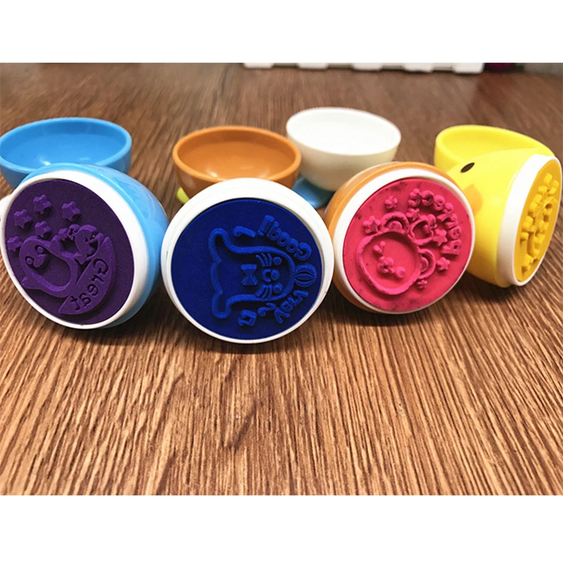 Children learning toys cartoon animal pattern creative seal students encourage smile seal