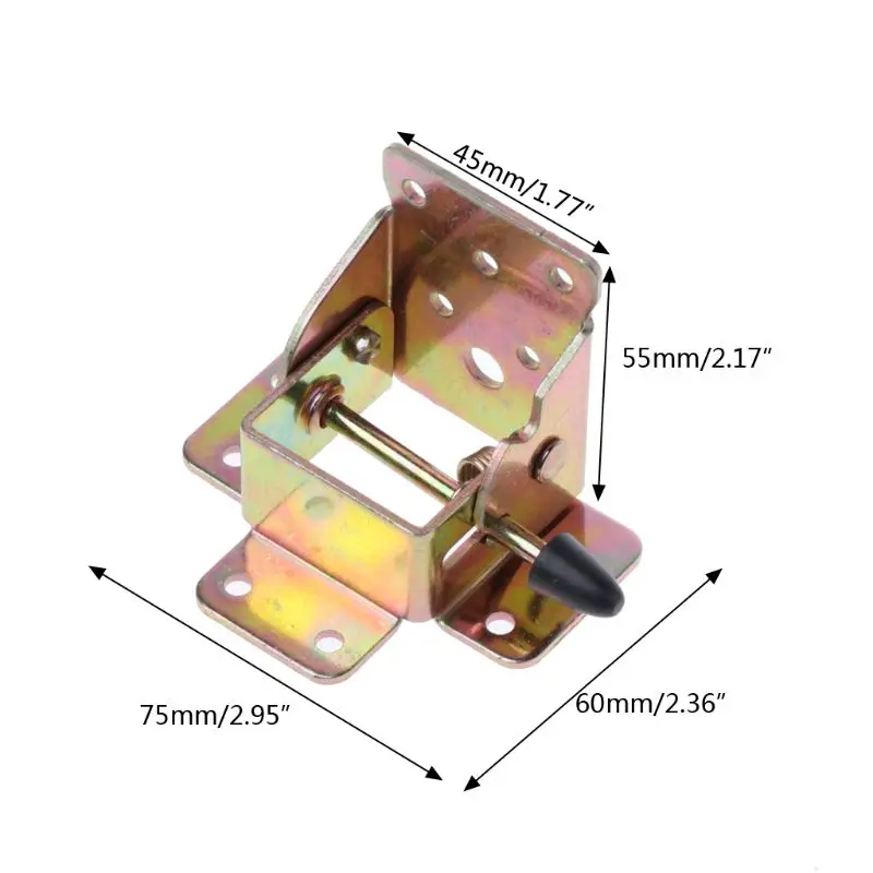 4X Железный Замок складной стол-стул ноги кронштейны шарнир самозамок Складная петля