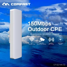 2 шт. COMFAST 150 М Беспроводной мост и CPE AP + Маршрутизатор + Повторитель + Клиент четыре режима 2.4 Г WIFI extender Сигнала и Усилитель wi-fi передачи