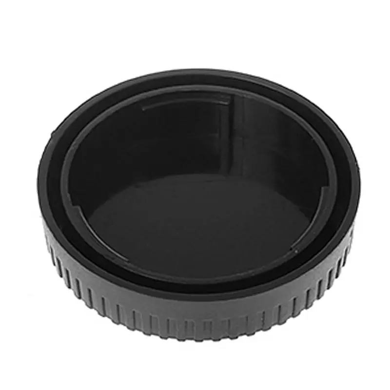 Задняя крышка объектива Крышка камеры защита от пыли пластик черный для Fuji Fujifilm FX X крепление серии fx - Цвет: 1