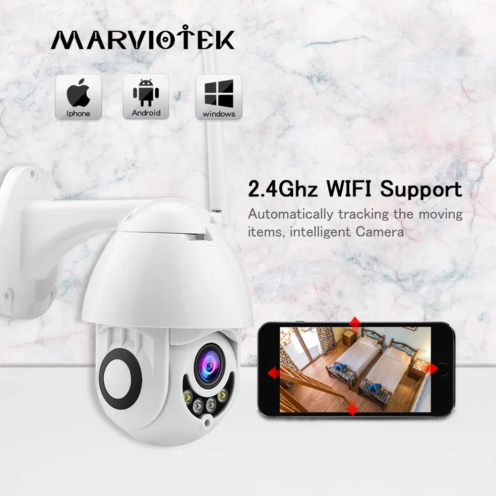 

WIFI IP Camera Outdoor CCTV Camera 1080p Mini Speed Dome Home Security Cameras PTZ Exterior IR Video Surveilance P2P Ipcam WIFI