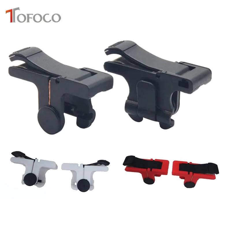 

Phone Gaming Trigger Fire Button Aim Key Smart phone Mobile Games L1R1 Shooter Controller For PUBG/Rules of Survival