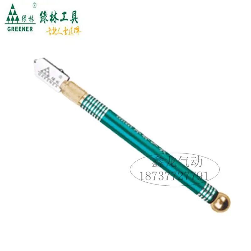 Authentic Greenwood tool aluminum handle heavy roller glass cutter diamond cut tile floors 8-15 mm | Инструменты