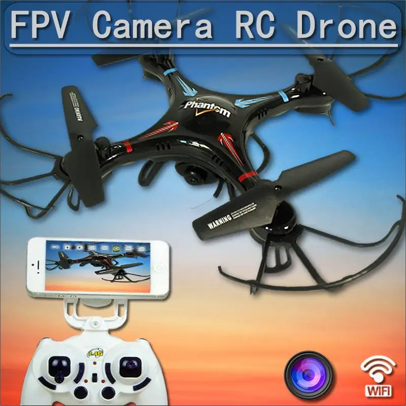

FPV Cam Drone Quadcopter Control by WIFI Iphone Android Helicopter With optional camera X8G X8W X5C X5SW F181 FSWB
