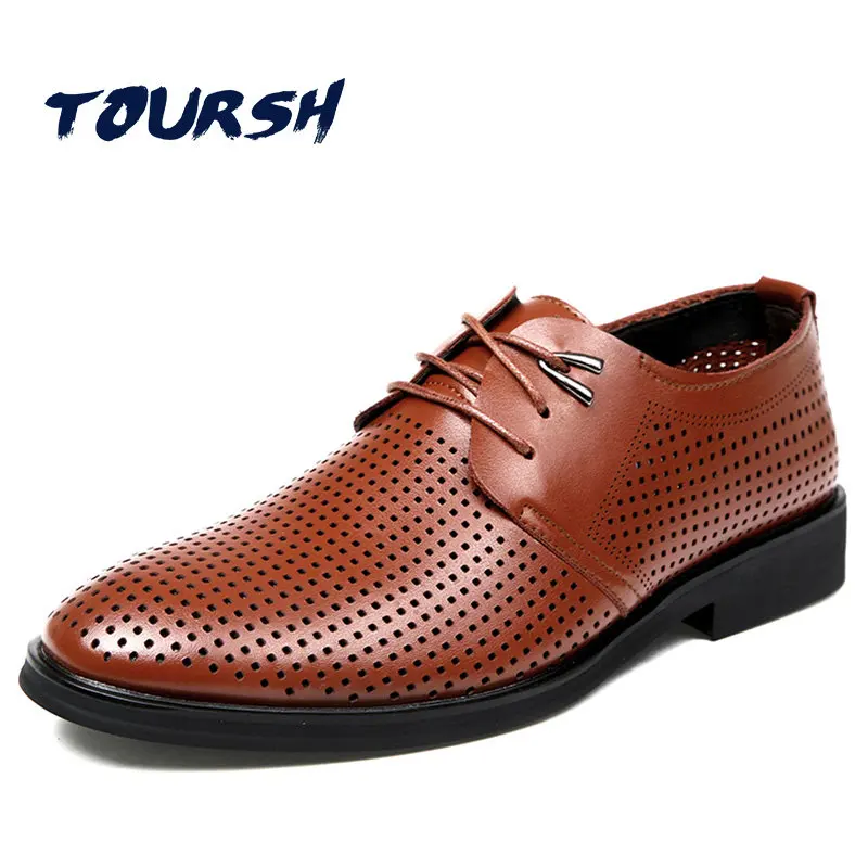 

Breathable leather shoes Men Shoes Oxford Lace Up Bullock Casual Business Shoes Wedding Dress Shoes chaussure richelieu homme