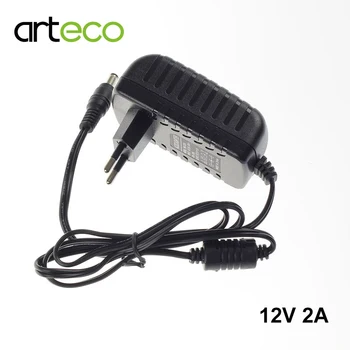 

2A AC100-240V to DC 12V 2A power adapter for led strip LCD CCTV US/EU plug 12V Power Transformer