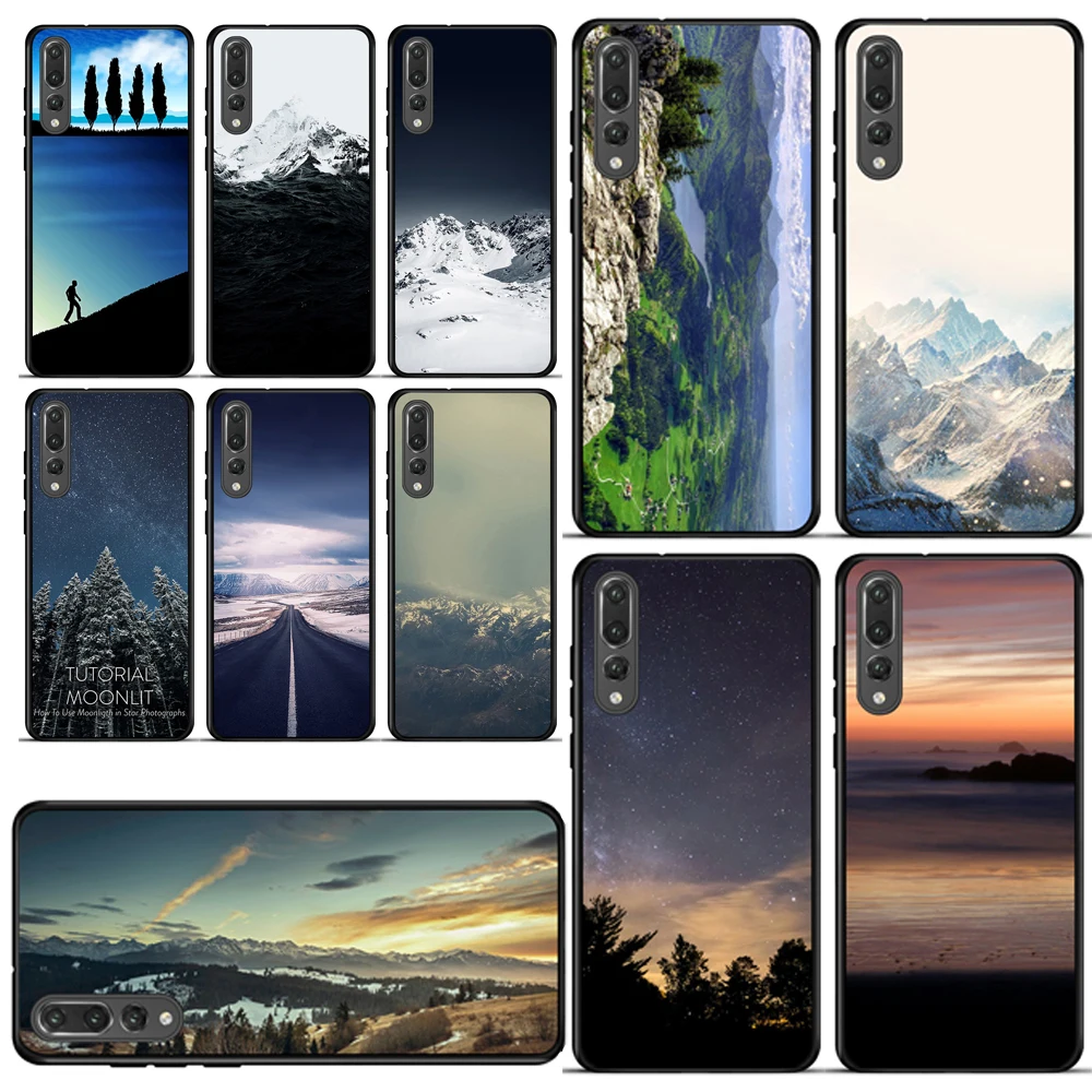Силиконовый чехол из ТПУ с принтом для Huawei P20 pro P8 P9 P10 Lite P20L M10L M20 Pro P Smart милый