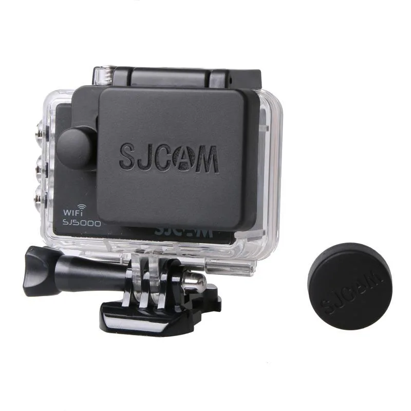 

SJ5000 Accessories Lens Cap Cover + Standard Waterproof Case Housing Cover With Logo For SJ5000 SJ 5000 WIFI Sport camera