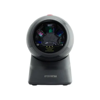 

Omnidirectional Barcode Scanner 1D USB Desktop High Speed 1D Bar Code Reader with Hands Free Adjustable Stand and USB Cable