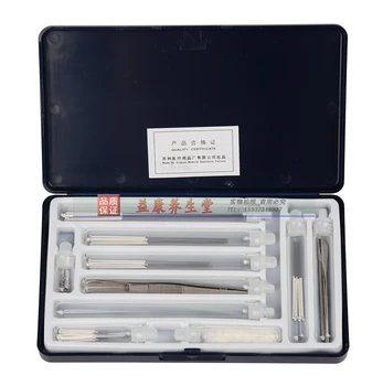

huatuo acupuncture instrument set TCM non-disposable acupuncture needles packages Prismatic needle 0.30/0.35/0.25/ 0.80mm