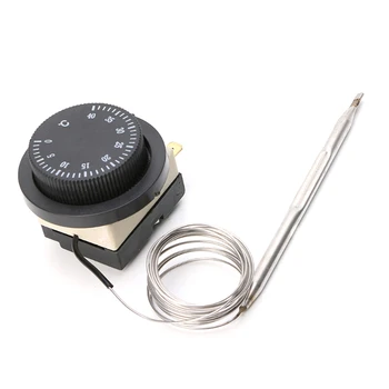 

OOTDTY 0-40 Celsius Temperature Control Switch Capillary Thermostat Automatic Sensored Switch