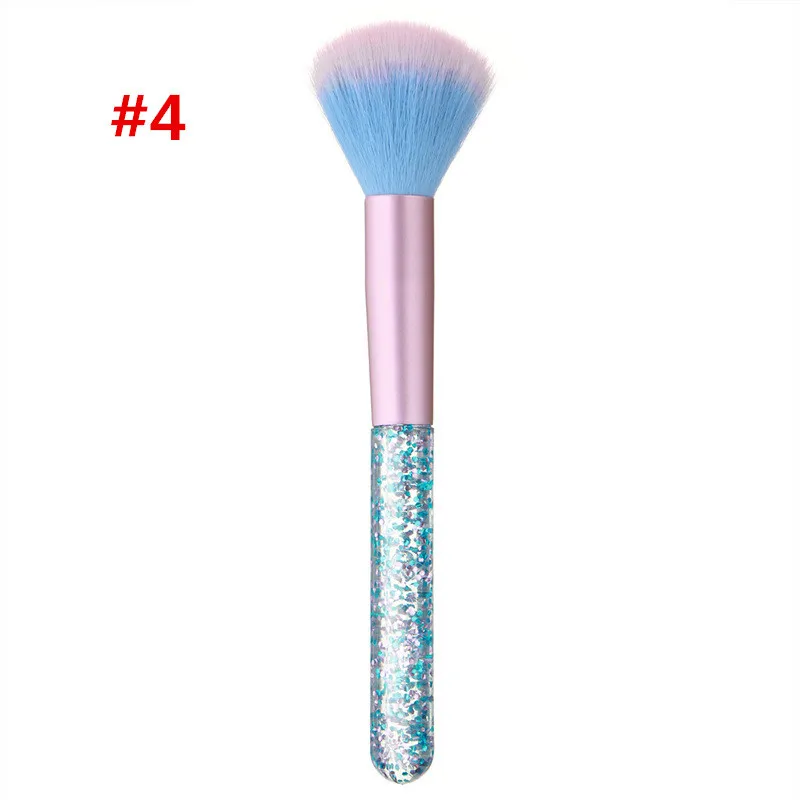 04 Фирменная Новинка Nail Art пыль Cleaner удобство акриловый гель для ногтей средство для снятия пудры Чистящая щётка ногтей кисть, лак для ногтей - Цвет: 04
