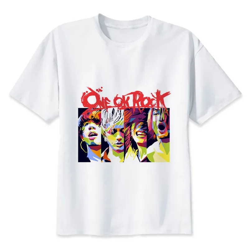 One Ok Rock T Shirt men Summer fashion High Quality t shirt casual