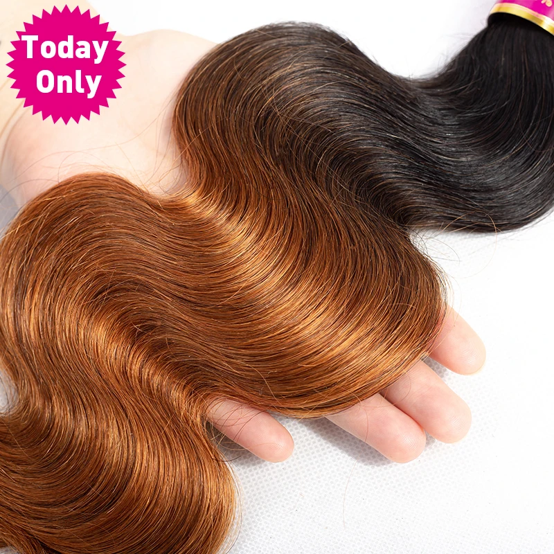TODAY ONLY 1/3/ 4 Bundles Brazilian Body Wave Bundles Ombre Hair Bundles Brazilian Hair Weave Bundles Remy Human Hair Extensions TODAY ONLY 1/3/ 4 Bundles Brazilian Body Wave Bundles Ombre Hair Bundles Brazilian Hair Weave Bundles Remy Human Hair Extensions
