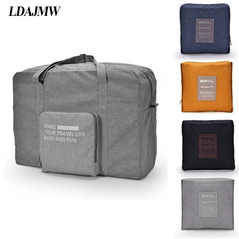 LDAJMW Водонепроницаемая Большая вместительная сумка для багажа/большая сумка для путешествий и покупок, складная сумка для хранения одежды, Органайзер