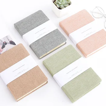 

1pcs simple side hardback hand book thickened notebook Student diary notebook portable blank handbook