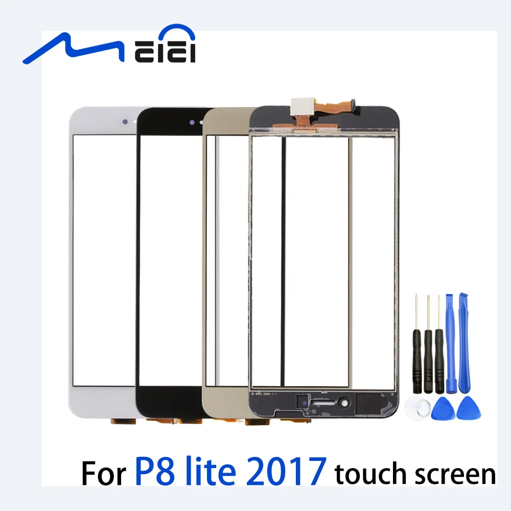 

100% Tested replacement Touch Screen Digitizer Sensor for Huawei P8 Lite 2017 with tools