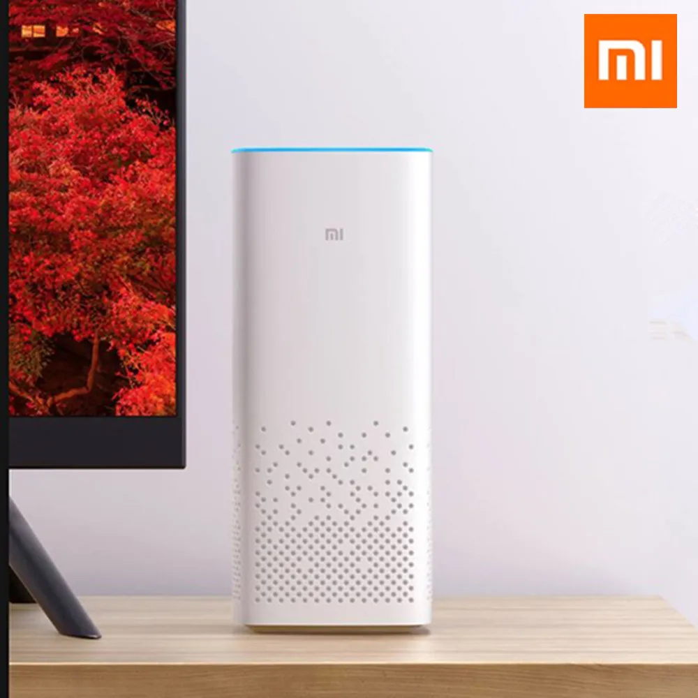 Xiaomi AI Bluetooth динамик Портативный беспроводной Stearo динамик провод умный музыкальный плеер Поддержка громкой связи динамик