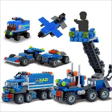 KAZI 6409 City Transport Dumper Truck Model Building Blocks Enlighten DIY Figure Toys For Children' gift KAZI 6409 City Transport Dumper Truck Model Building Blocks Enlighten DIY Figure Toys For Children' gift