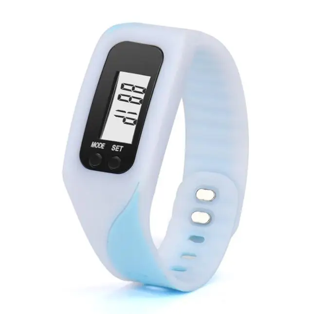 Bowaiwen#0080 спортивные часы для пар цифровые ЖК-часы Шагомер бегать шаг ходьбы часы со счетчиком калорий браслет