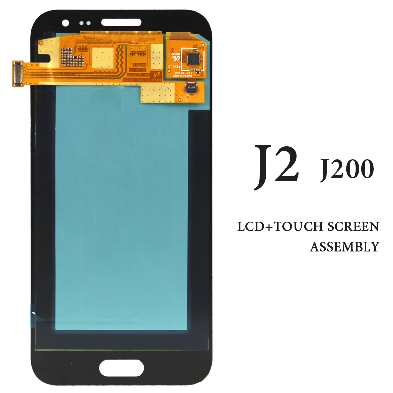 Для Samsung J2 2015 LCD 4 7 &quotAMOLED J200 J200Y J200F черный белый золотой дигитайзер дисплей