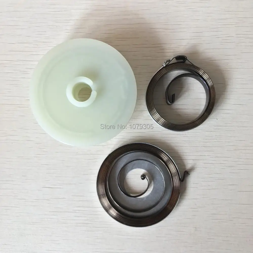 5800 58CC Chainsaw Easy Starter repair parts rope rotor with 2 Springs 2