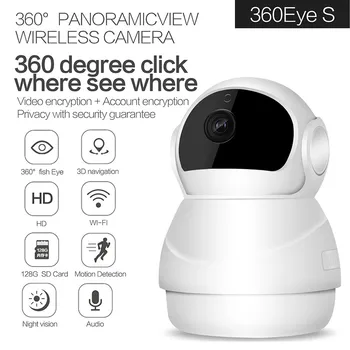 

2MP 1080P Wireless IP Camera with Pan Tilt HD Network P2P Cloud Storage TF Card IR Night