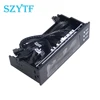 5.25 inch 12V PC Computer Fan Controller 3 Fan Speed Controller Temperature Sensor LCD Digital Display Front Panel for PC ► Photo 1/5