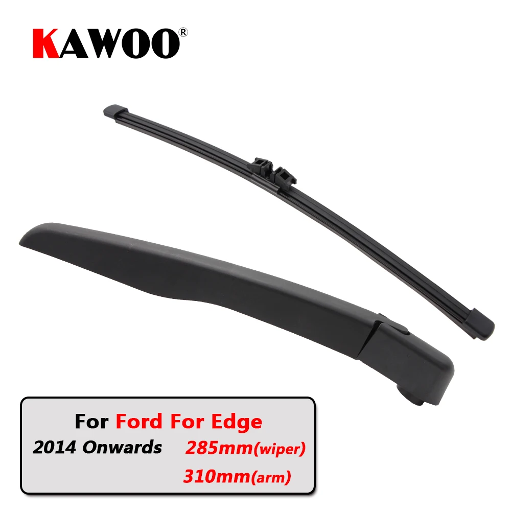 

KAWOO Car Rear Wiper Blades Back Window Wipers Arm For Ford For Edge Hatchback (2014 Onwards) 285mm Auto Windscreen Blade