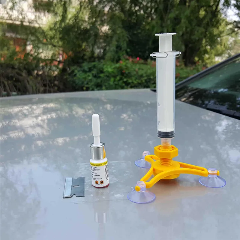 ToHuu Car Glass Repair Tool Auto Windshield Repair Tools Fillers Adhesives Sealants Windscreen