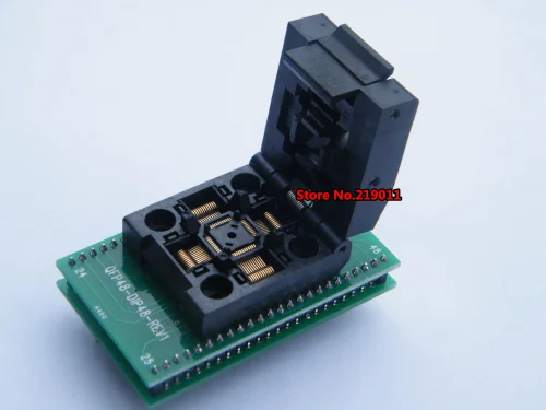 100% New High Quality QFP48 to DIP48 IC Test Socket 0.5mm Picth /LQFP48 tO Programming Adapter / TQFP48 DIP48Adapter | Электронные