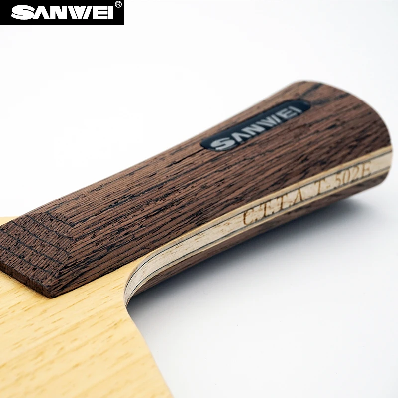 Лезвие для настольного тенниса SANWEI 502E 5 фанеры + 2 LD карбоновое волокно