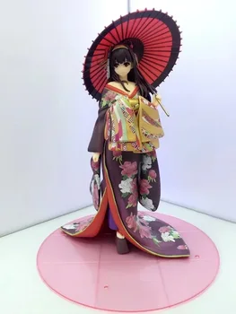 

Huong Anime 25CM Saenai Heroine no Sodatekata Utaha Kasumigaoka Kimono Ver. PVC Figure Collectible Model Toy