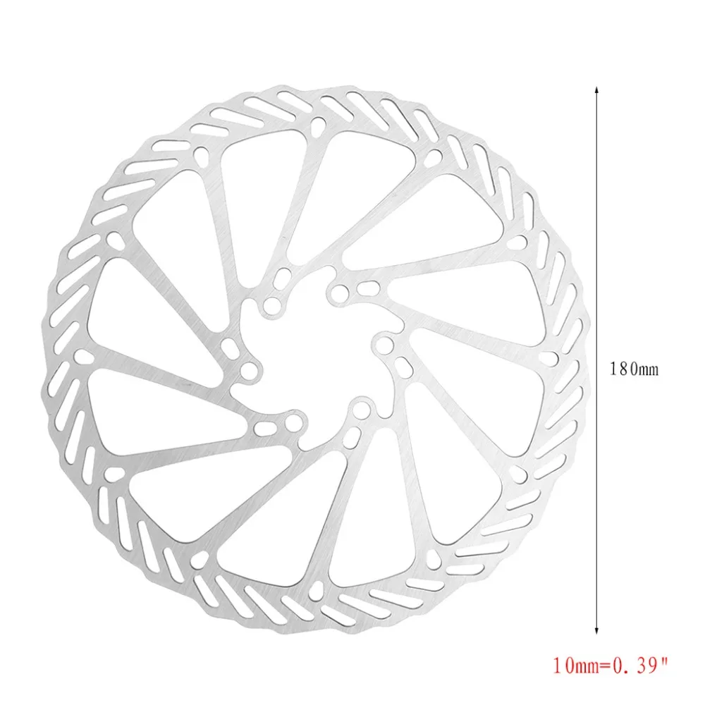 1 шт. 140 мм/160 мм/180 мм/203 мм нержавеющая сталь MTB велосипед дисковый тормоз ротор горный шоссейный велосипед запчасти для велосипеда