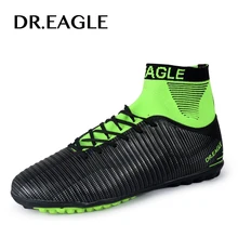 DR.EAGLE Turf/TF High ankle soccer cleats soccer shoes futsal Sock with football shoes indoor FOOTBALL BOOTS Footballs Sneakers DR.EAGLE Turf/TF High ankle soccer cleats soccer shoes futsal Sock with football shoes indoor FOOTBALL BOOTS Footballs Sneakers