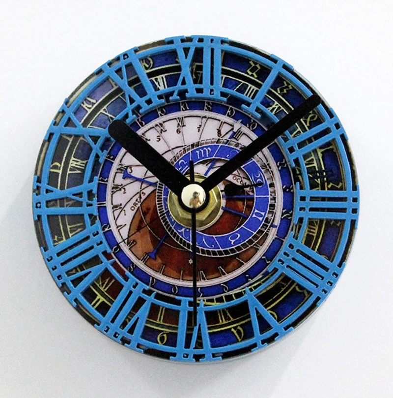 

Creative Gimmick Clock 3D Fridge Magnets World Tourism Souvenirs Refrigerator Magnetic Sticker Home Decoration Gift