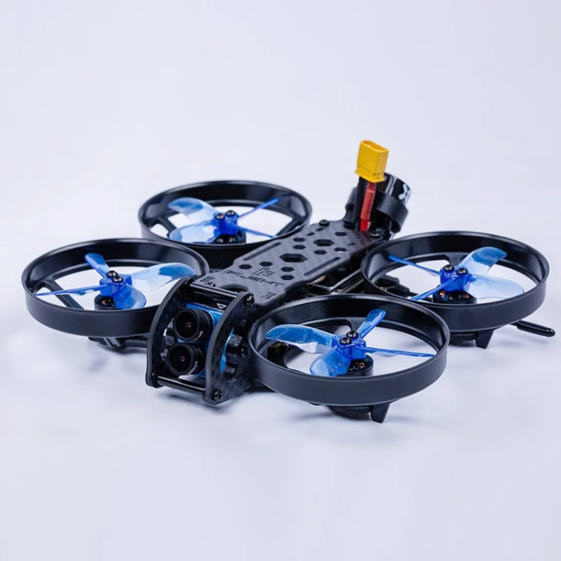 

IFlight CineBee 4K 107mm 2-4S Whoop BNF with SucceX F4 Flight Tower BeeMotor 1104 8300KV Motor Caddx Tarsier Camera
