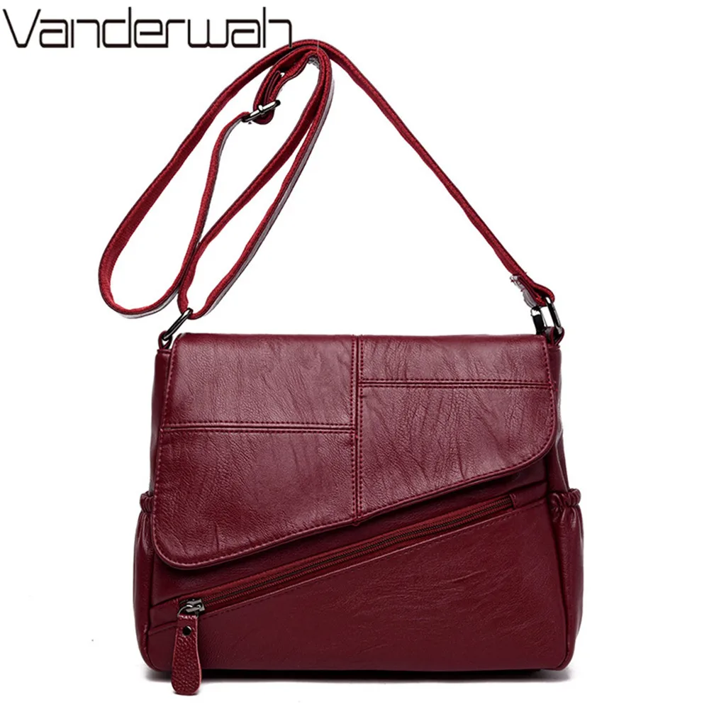 

Messenger Bags For Women 2019 Feminina Bolsa Leather Luxury Handbags Women Bags Designer Ladies Shoulder Bag Sac a Main Femme