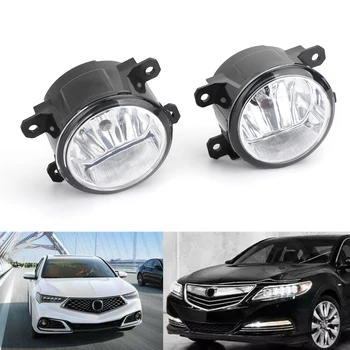 

Areyourshop 1Pair Fog Lights Lamp For Acura For Honda TSX RDX TL ILX CR-V Pilot 2011-2015 Fog Lights Car Styling Accessories